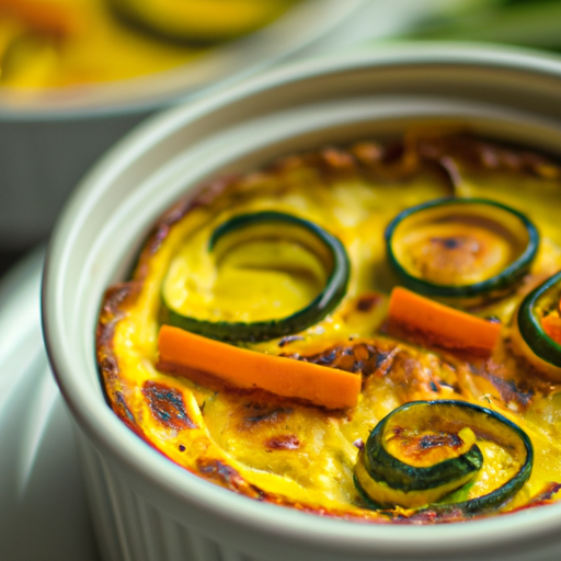 Flan de Courgettes et Carottes