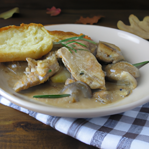 Blanquette de Veau Automnale à la Crème