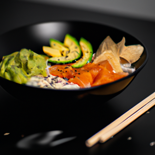 Poké Bowl au Saumon et Avocat