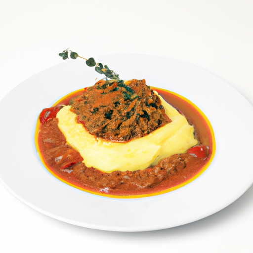 Sauce Bolognaise Gourmet avec Polenta Crémeuse