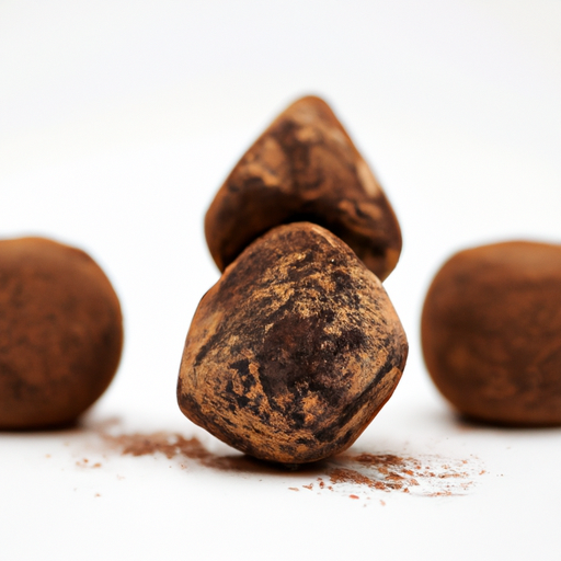 Truffes artisanales au chocolat noir