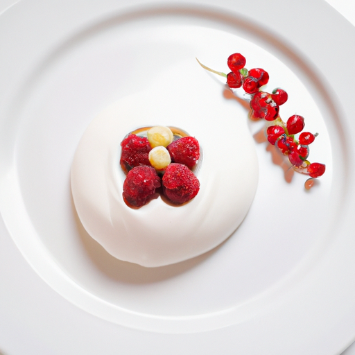 Vacherin Glacé à la Vanille et aux Framboises