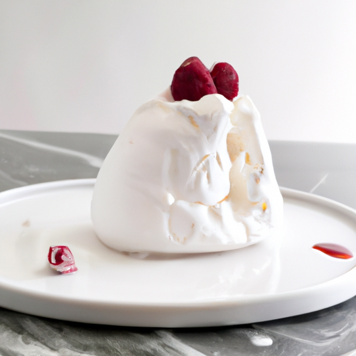 Vacherin glacé vanille-framboise