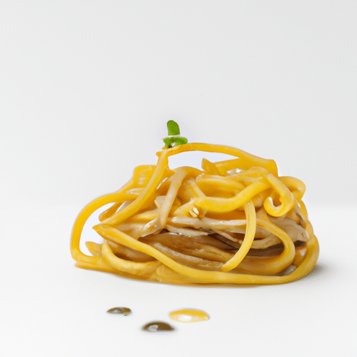 Blanc de dinde basse température, tagliatelles maison et julienne croquante