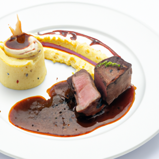 Parmentier gourmand au canard sauce poivre ancien