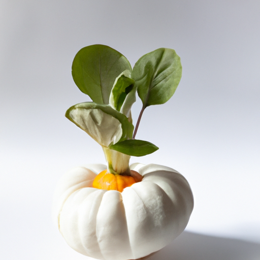 Variation végétale autour des légumes d'automne
