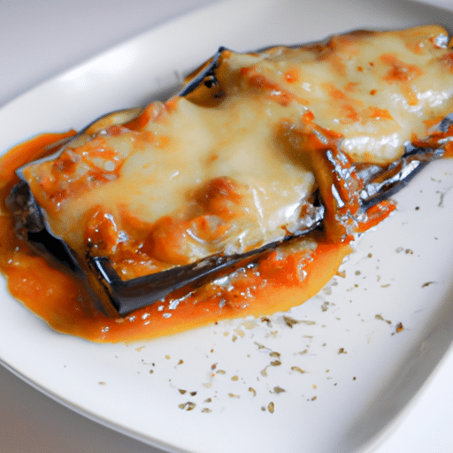 Aubergine parmigiana gratinée maison