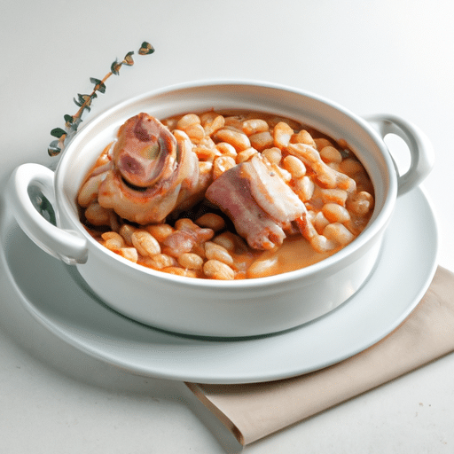 Cassoulet traditionnel aux viandes confites et haricots blancs d’automne
