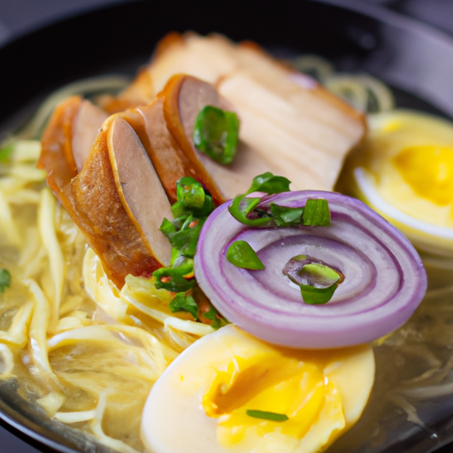 Ramen au Poulet Fermier Bouillon Maison