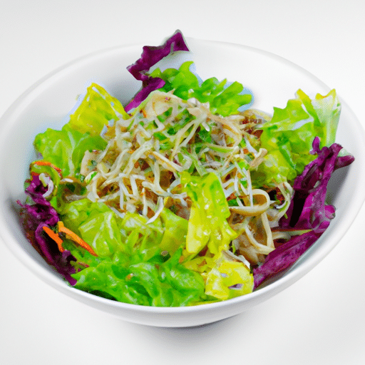 Salade fraîcheur de pâtes vinaigrette maison