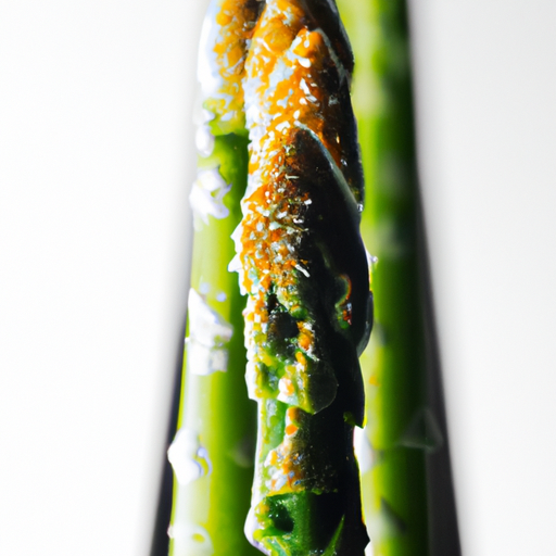 Jeu d’asperge verte croquante