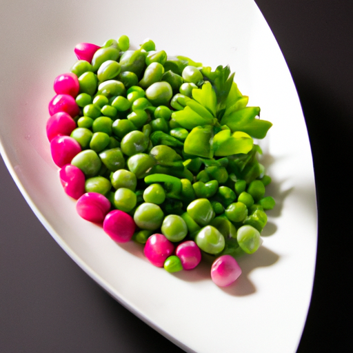 Palette Végétale Printanière en Gelée de Petits Pois
