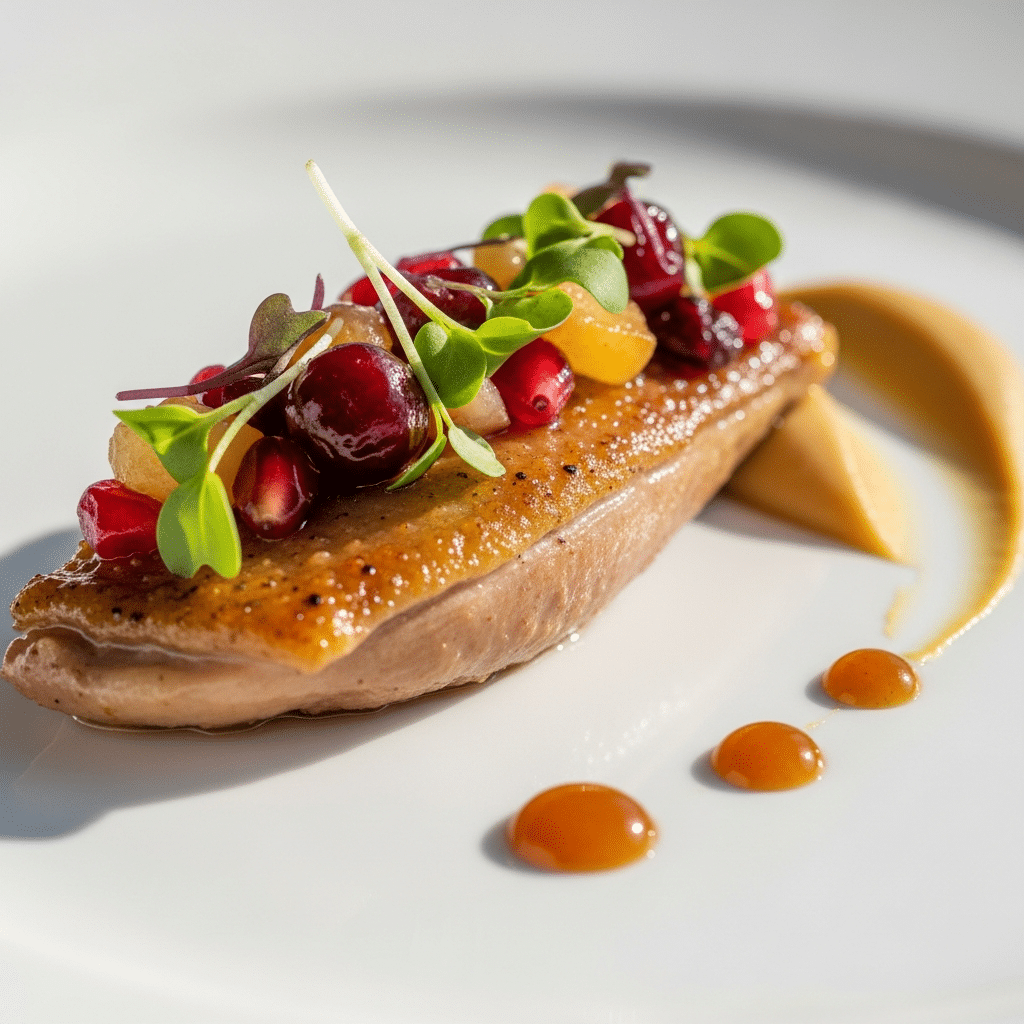 Pigeon Confit, Douceur Automnale