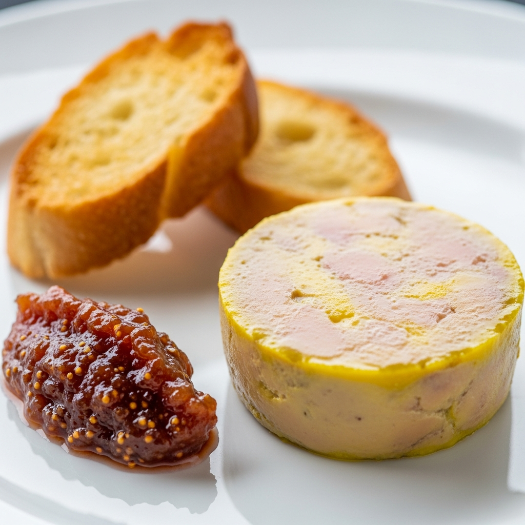 Foie Gras Maison, Chutney de Figues et Brioche Toastée