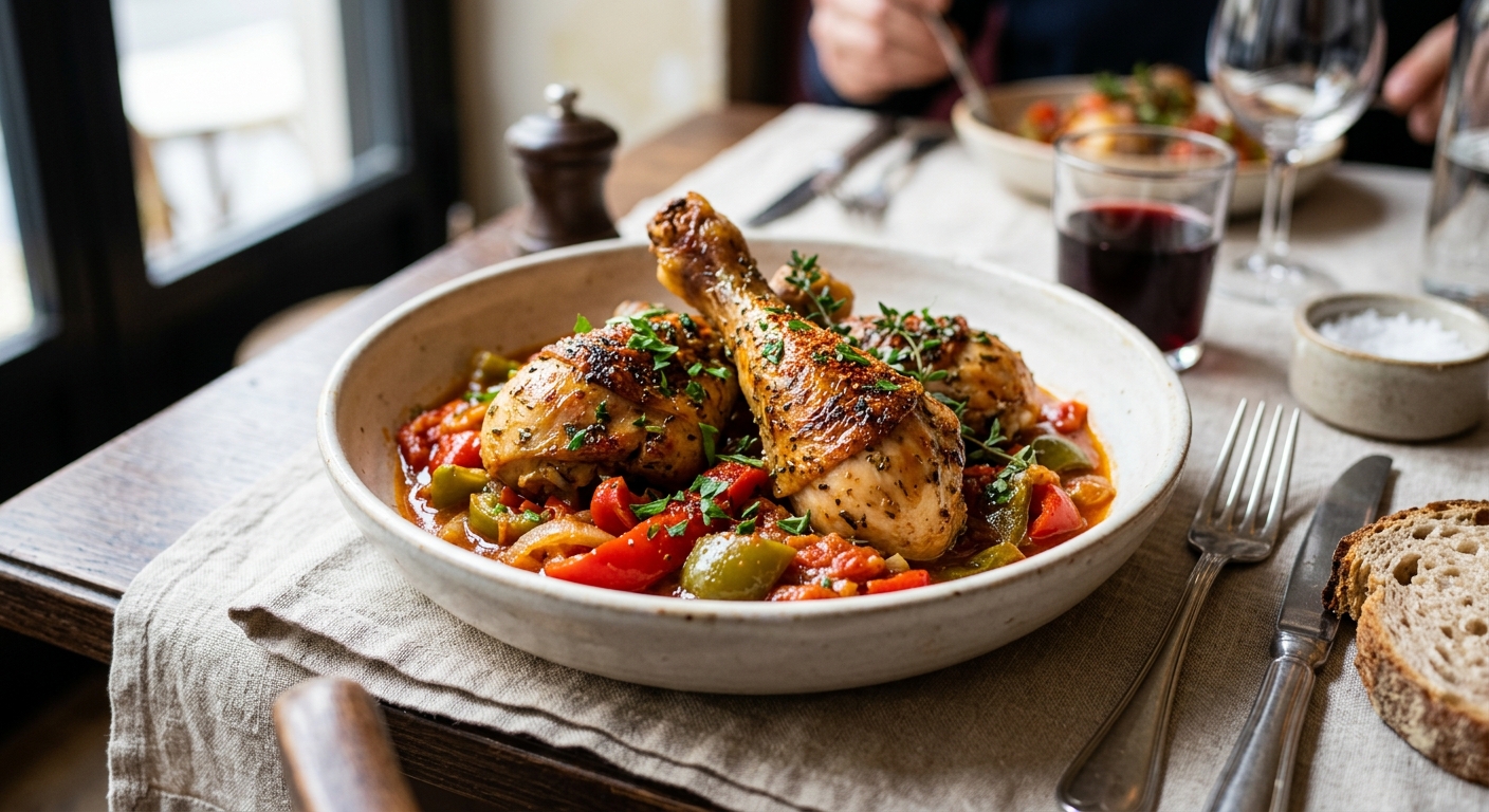 POULET BASQUAISE CANTINIER
